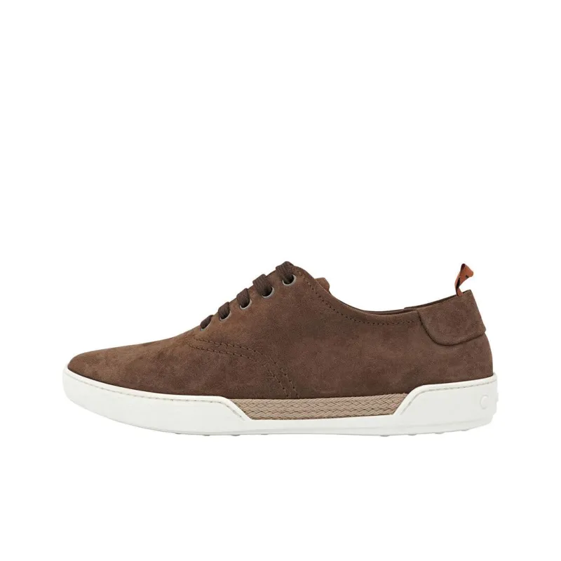 TOD'S Low-Top Skateboard Shoes Men's Brown-0