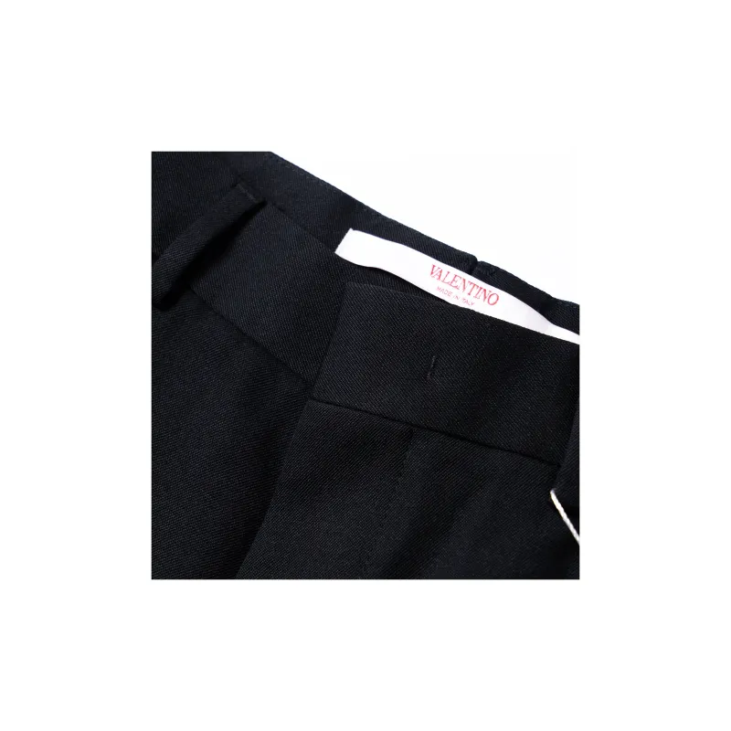 Valentino Slim Cut Tailored Trousers-5
