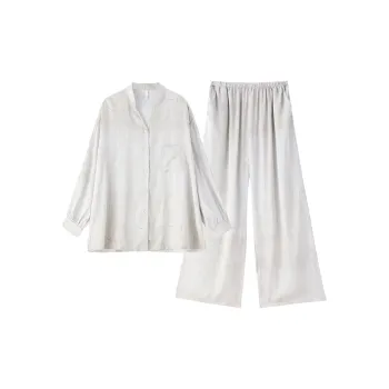 Jovini Pajama Set Women's Light Gray
