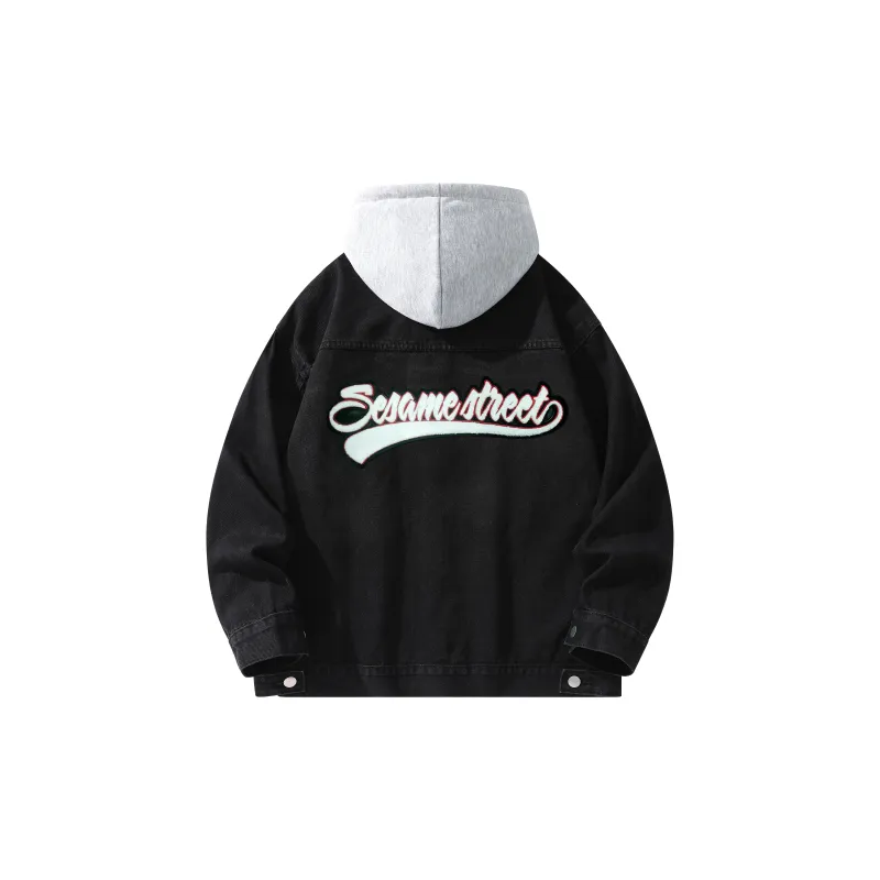 SESAME STREET Denim Jacket Unisex-1