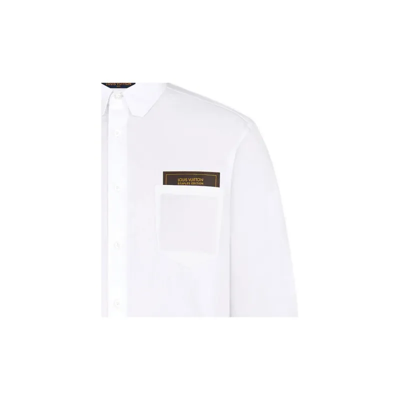 LOUIS VUITTON Regular Dna Poplin Shirt-9