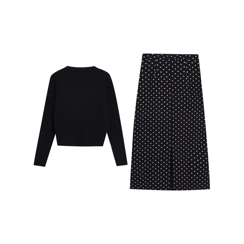 PZHK Two Piece Skirt Sets Women's-1