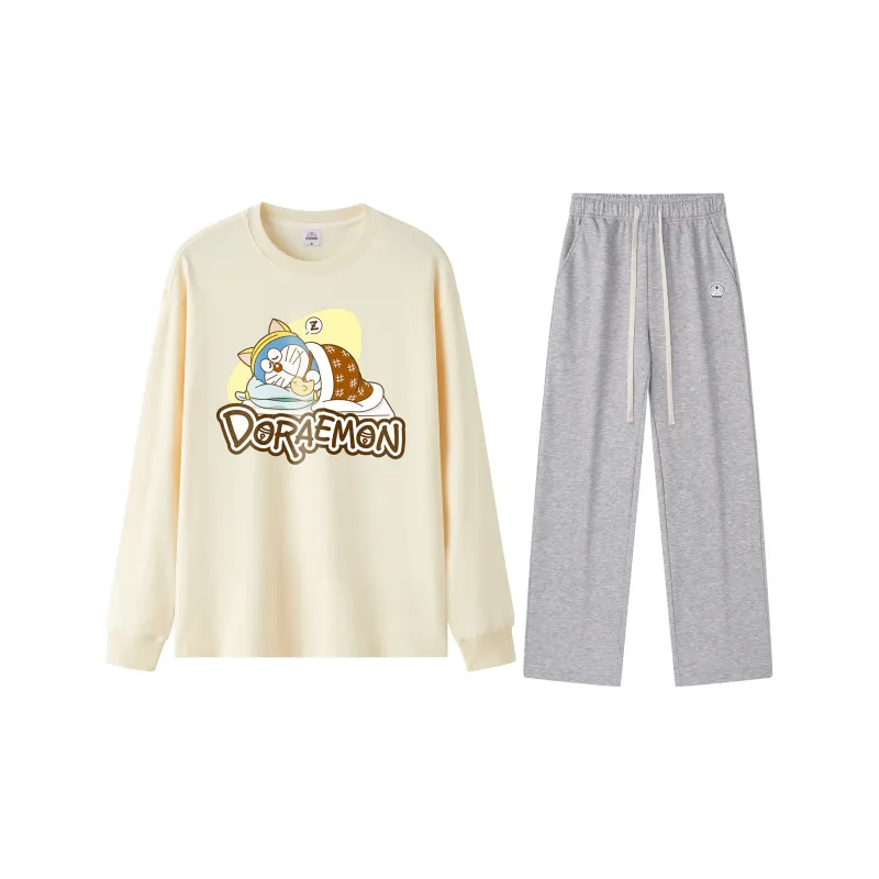 Doraemon/a Unisex Pajama Sets-14
