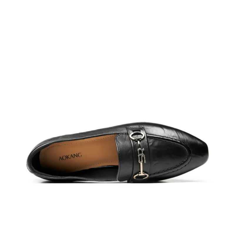 AOKANG Chunky Heel Casual Shoes Women's-6