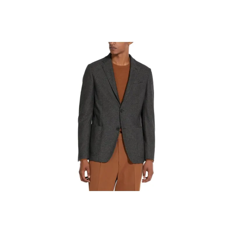 Zegna Jackets & Coats Men's Black-1