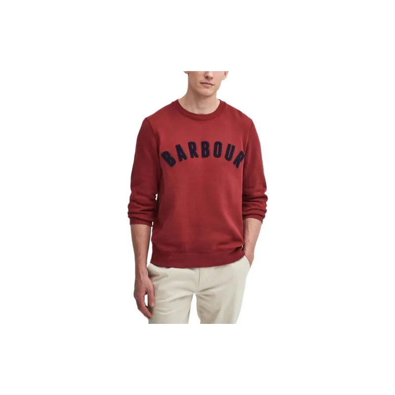 BARBOUR Sweatshirt Men's High Altitude Red-2