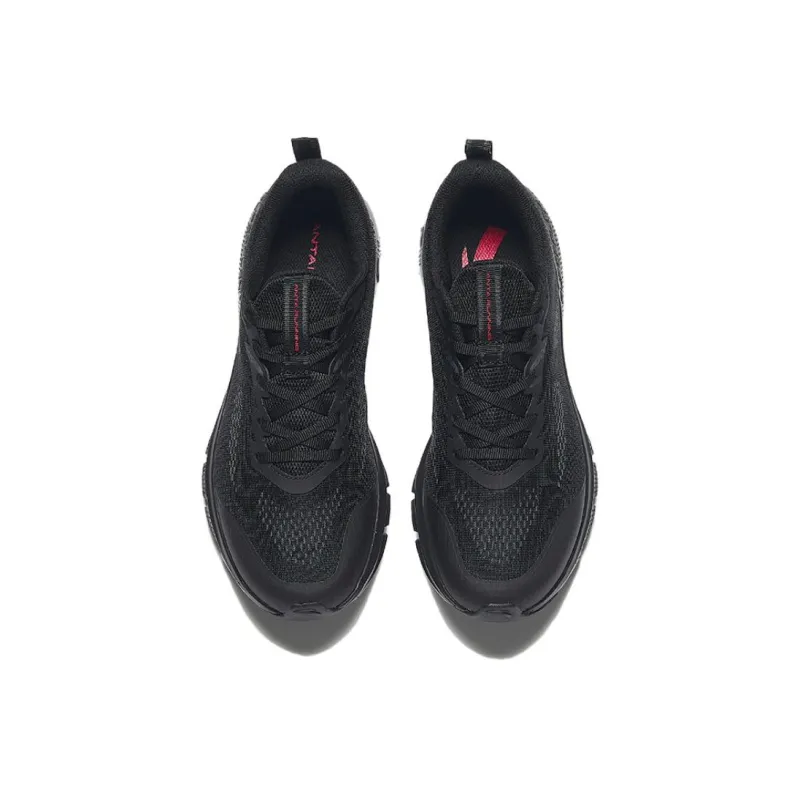 CHAOJIANTA Anti Slip Wear Resistant Low Top Casual Running Shoes Men's Black-2