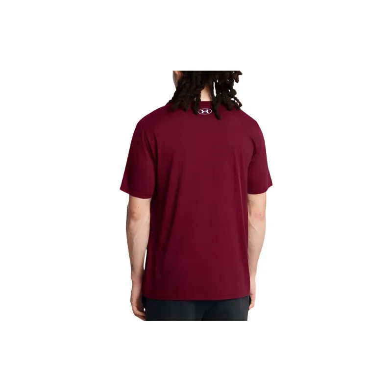 Under Armour Collegiate T Shirt Men's Flame Red-3