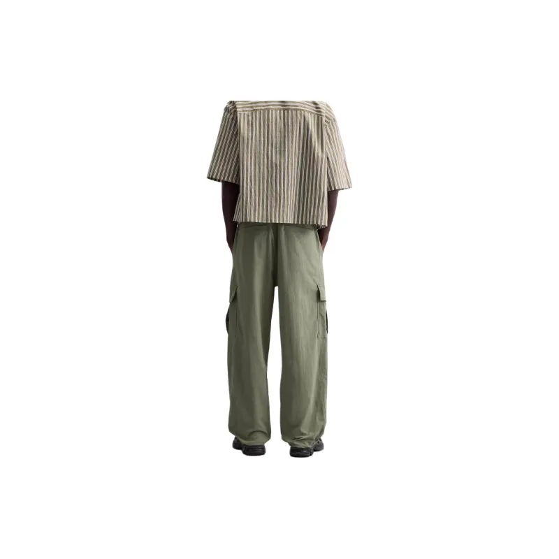 ZARA Cargo Pants Men's Dark Green-4