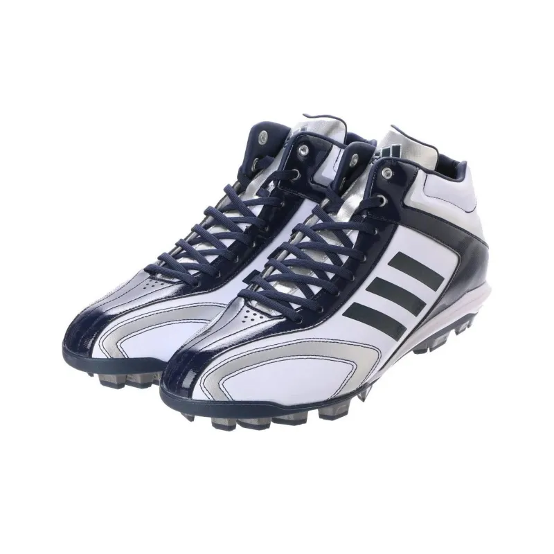 Adidas Adipure The Support Is Non-slip Mid-Top Training Shoes Unisex Black White-2