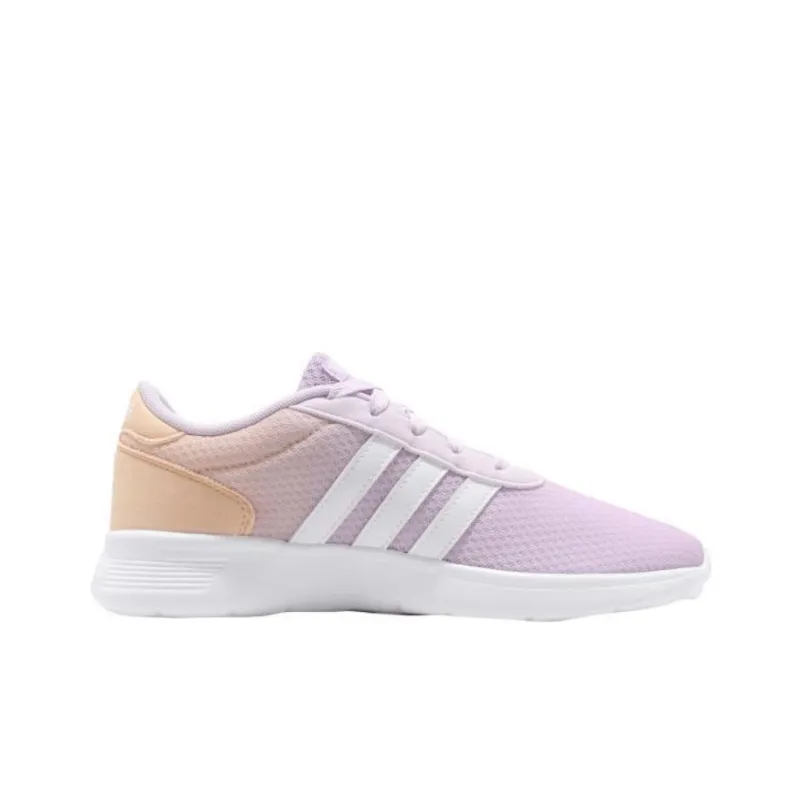 Adidas Lite Racer Anti Slip Wear Resistant Low Top Casual Shoes Women's Pink-1