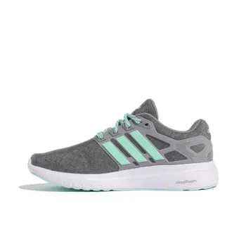 Adidas Energy Cloud V Abrasion Resistant Slip Resistant Low Top Running Shoes Women's Gray