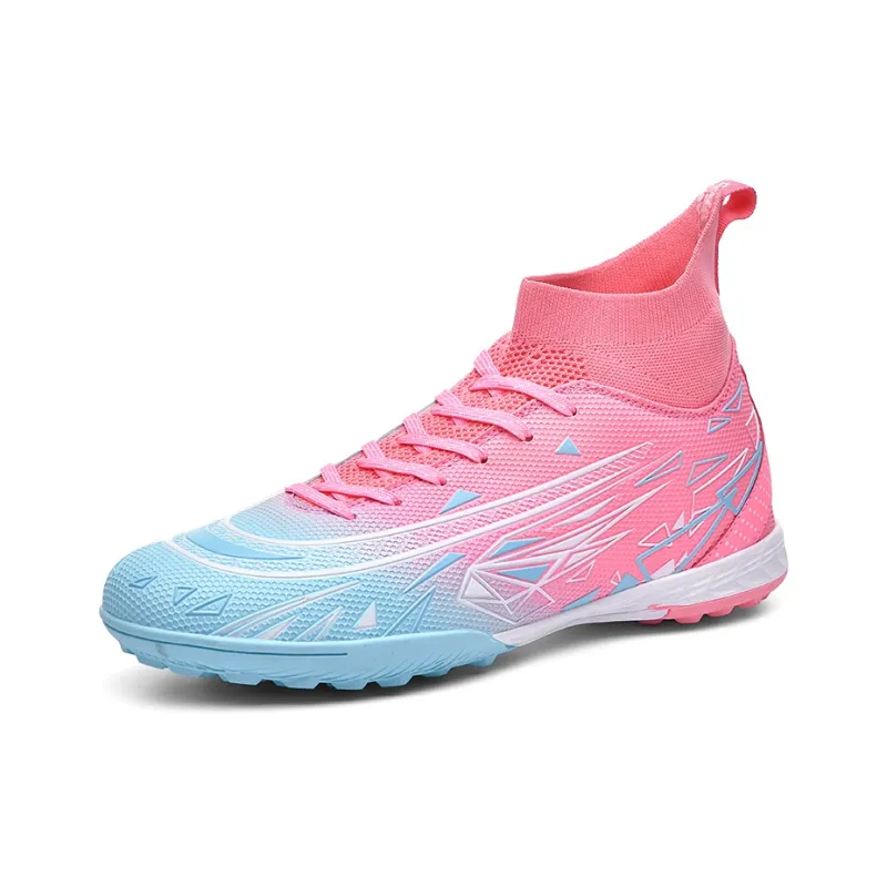 Kuding FG Rubber Long Studs Natural Ground Coverage Slip-Resistant Impact-Resistant Soccer Shoes Unisex-7