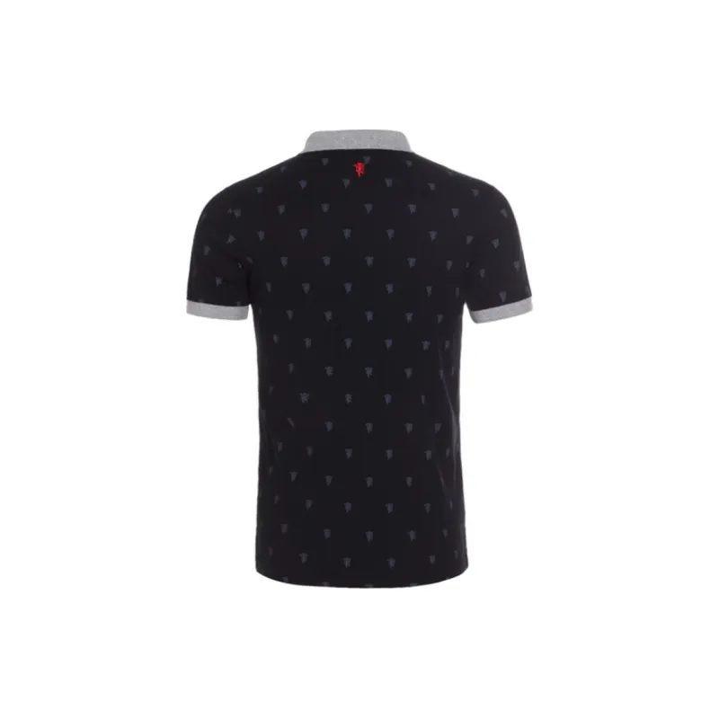 Adidas MANCHESTER UNITED THEATRE OF DREAMS Polo Shirt Men's Black-2