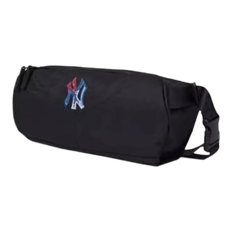 New Era MLB Collaboration Fabric One Shoulder Crossbody Fanny Pack Regular Men's Black-1