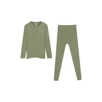 Red bean Men Thermal Sets