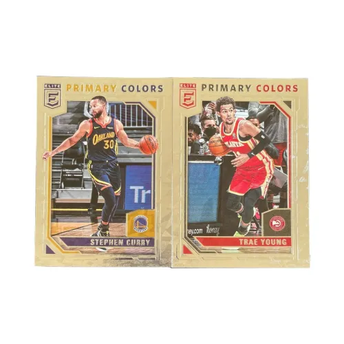 PANINI 2021-22 Elite Elite Curry+Steph Yang Star Player Cards Universal Acceptance Sports Cards 2 Pcs