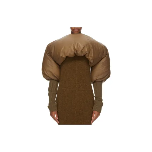 RICK OWENS Down Jackets Women's Bean Color