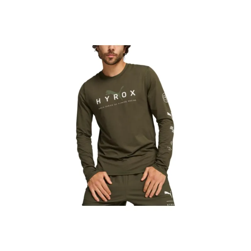 PUMA HYROX FW24 T-Shirt Men's Green-2