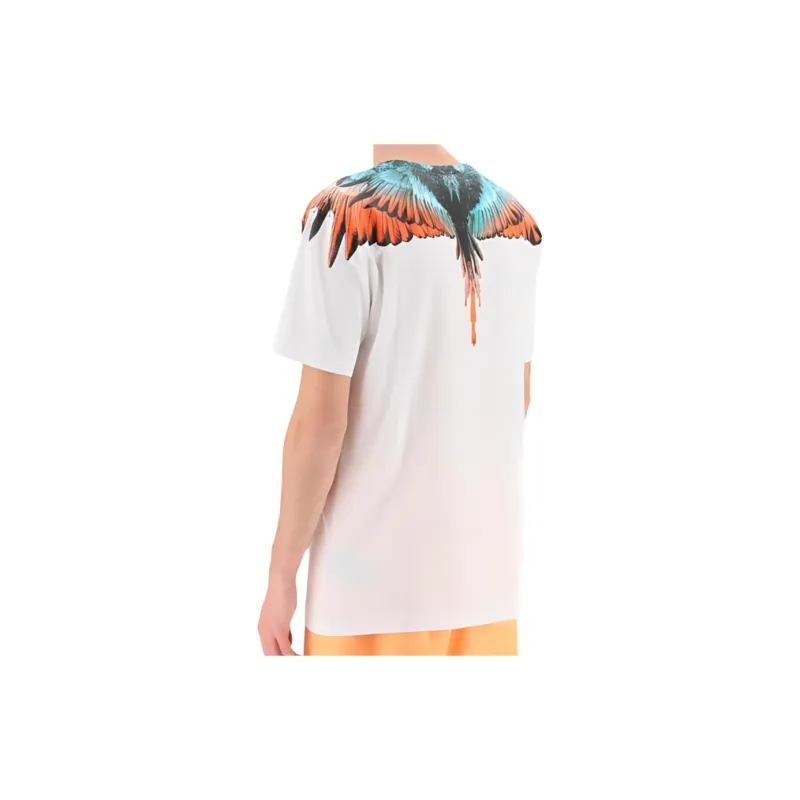Marcelo Burlon Wings Printed Crewneck T Shirt-5