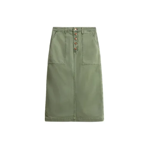 WOOLRICH Denim Long Skirts Women's Roland Green