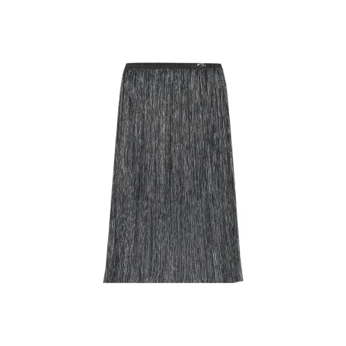 DKNY Casual Long Skirts Women's Black