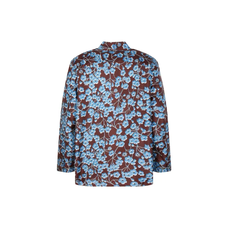 CROQUIS Shirt Men's Blue Coffee Combo-1