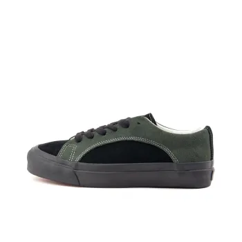 WANSWER Impact Resistant Wear Resistant Support Low Top Skateboard Shoes Unisex Black Green