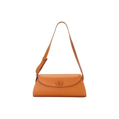 OMI Cow Split Leather Crossbody Shoulder Bags Regular Women's Caramel/Ecru/Black/Light Blue