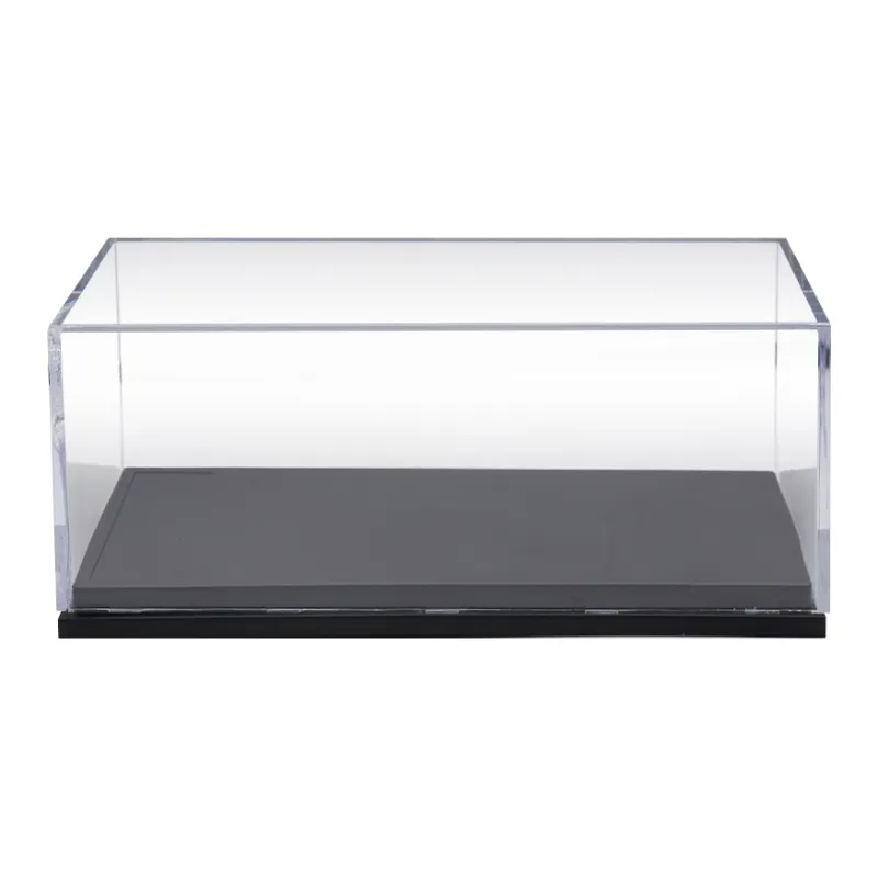 CHIYU Model Black Base Transparent Cover, Storage Display Case, Compatibility With Multiple Scales Model Accessories-21