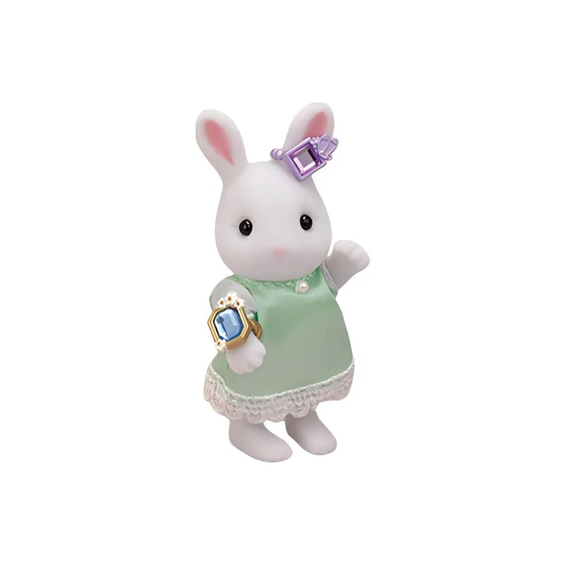 Sylvanian Families Fashion Jewelry Gemstone Set Dolls Plush Doll 4cm Height-0
