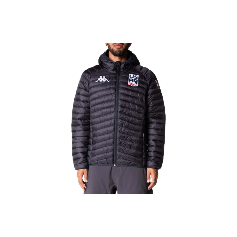 Kappa 6Cento 660 US Ski Jacket Jackets Coats Men's Black-2