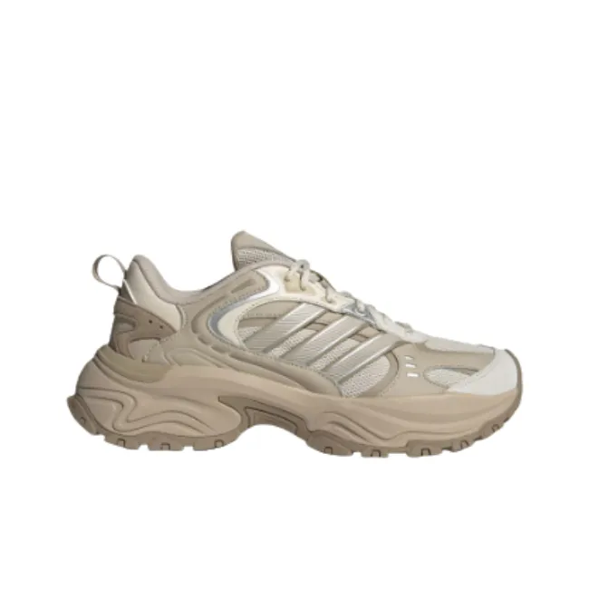 Adidas Anti Slip Wear Resistant Low Top Chunky Sneakers Unisex Beige-1