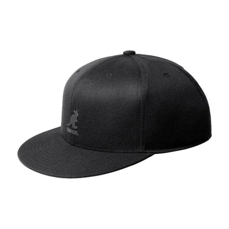KANGOL Acrylic Baseball Caps Unisex Black-0