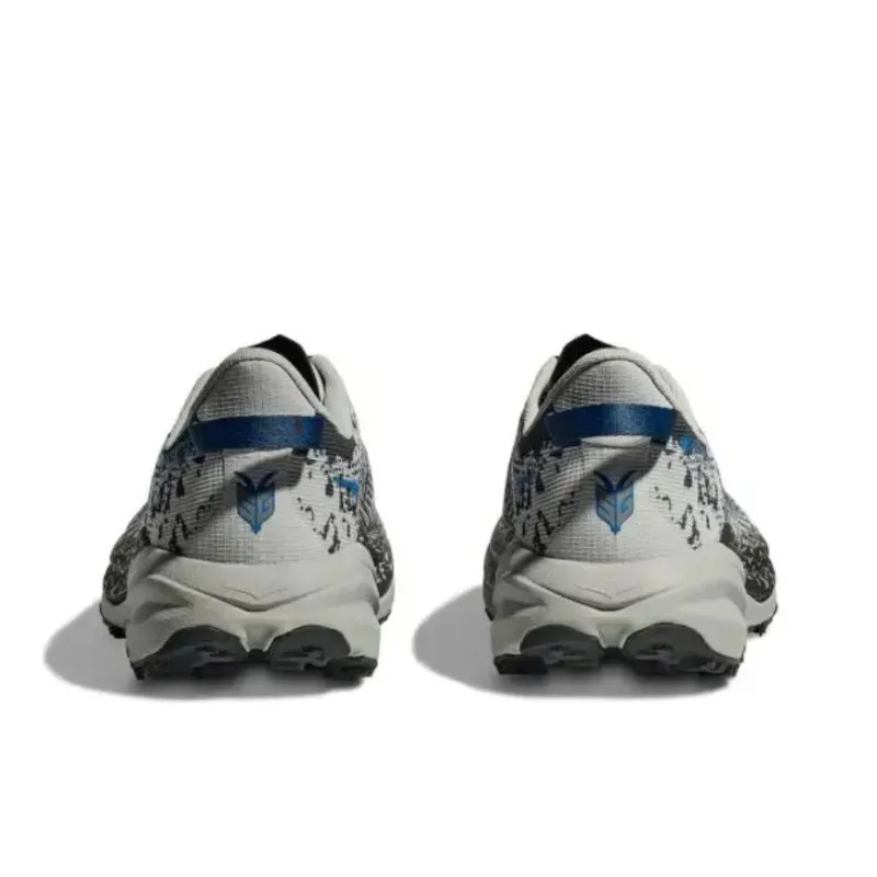 HOKA ONE ONE SPEEDGOAT 6 Cushioned Slip-Resistant Rebound Low-Top Running Shoes Men's Gray-5
