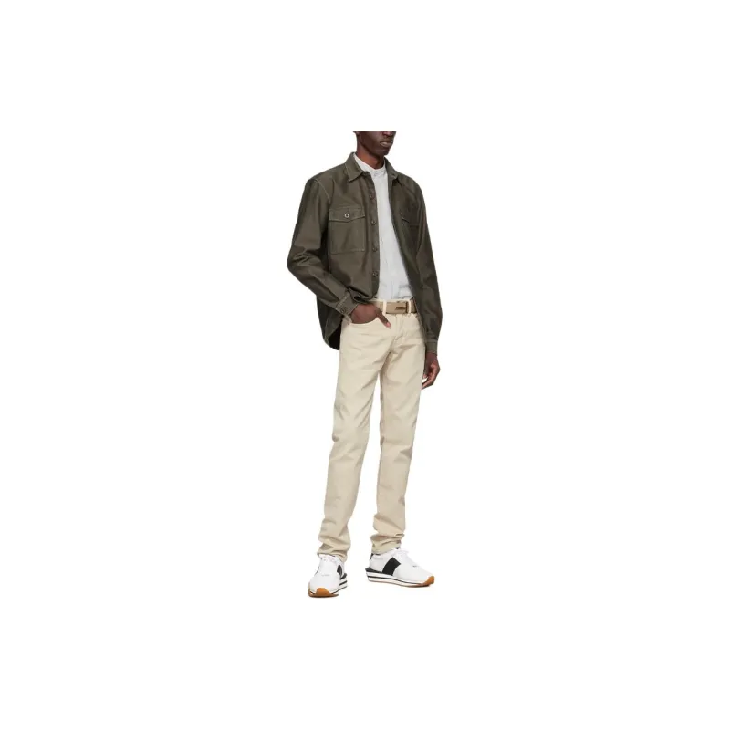 TOM FORD Shirts Men White-3