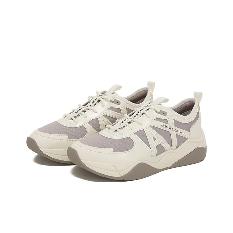 ARMANI EXCHANGEAE Casual Shoes Women's Ivory-2