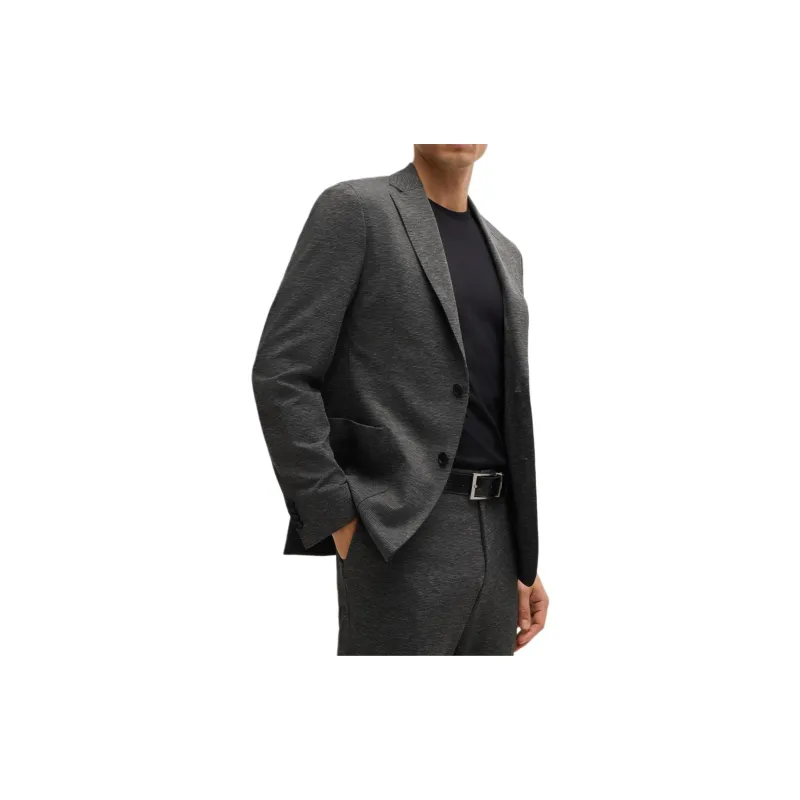 HUGO BOSS SS24 Business Suits Coats Men's Dark Gray-3