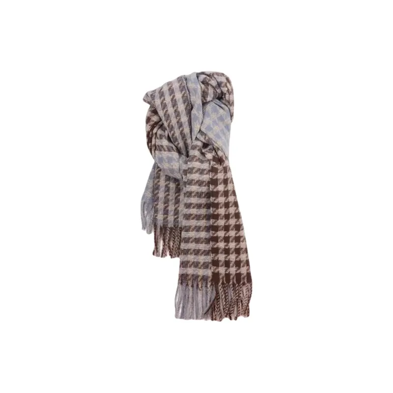 PISHUSHU Knit Scarves Unisex-0