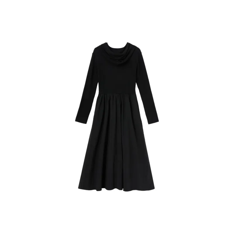 WESTLINK Long Sleeved Dress Women's Black-1