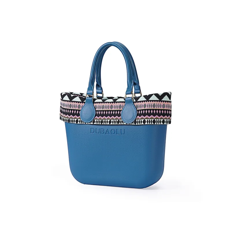 Dubaolu EVA Rubber Shoulder Bag, Handbag Tubas Women's Blue/Red/Pink/Black/Khaki-27