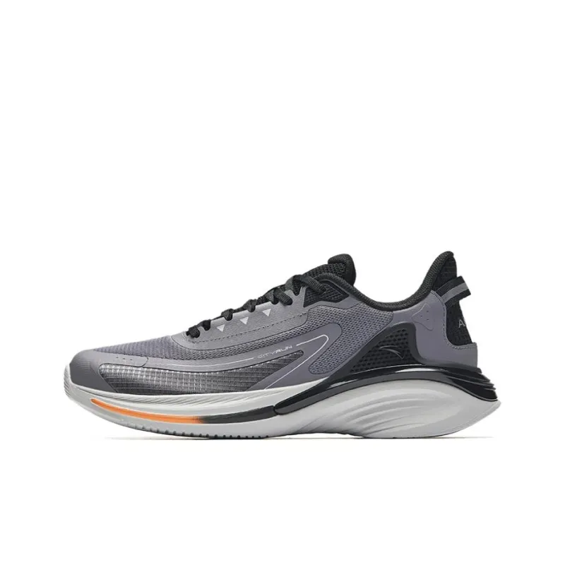 CHAOJIANTA Anti Slip Wear Resistant Low Top Casual Running Shoes Men's Gray Black-0