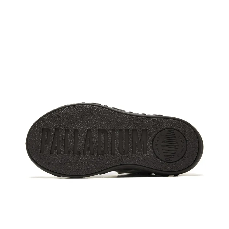 Palladium German Army Trainers Musical Note Shoes Wear Resistant Slip Resistant Low Top Skateboard Shoes Unisex Gray-7