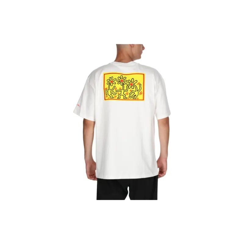 Converse Converse X Keith Haring SS21 T Shirt Men's White-3