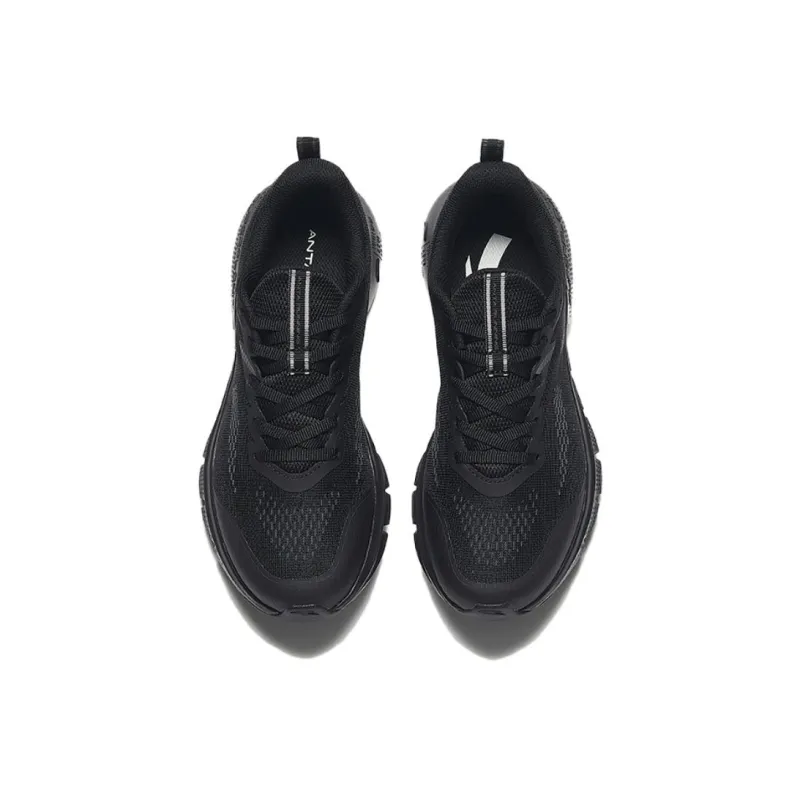 CHAOJIANTA Anti Slip Wear Resistant Low Top Casual Running Shoes Women's Black-2