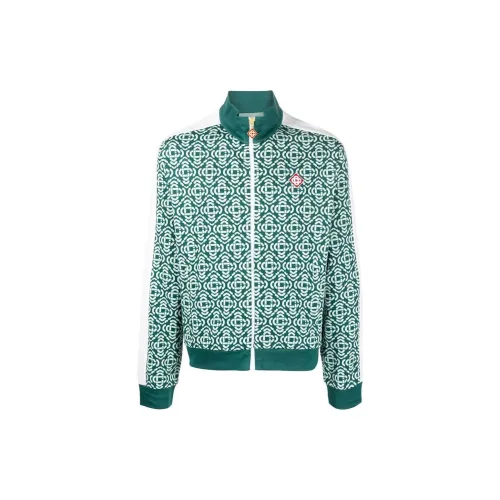 CASABLANCA Monogram-jacquard Track Jacket