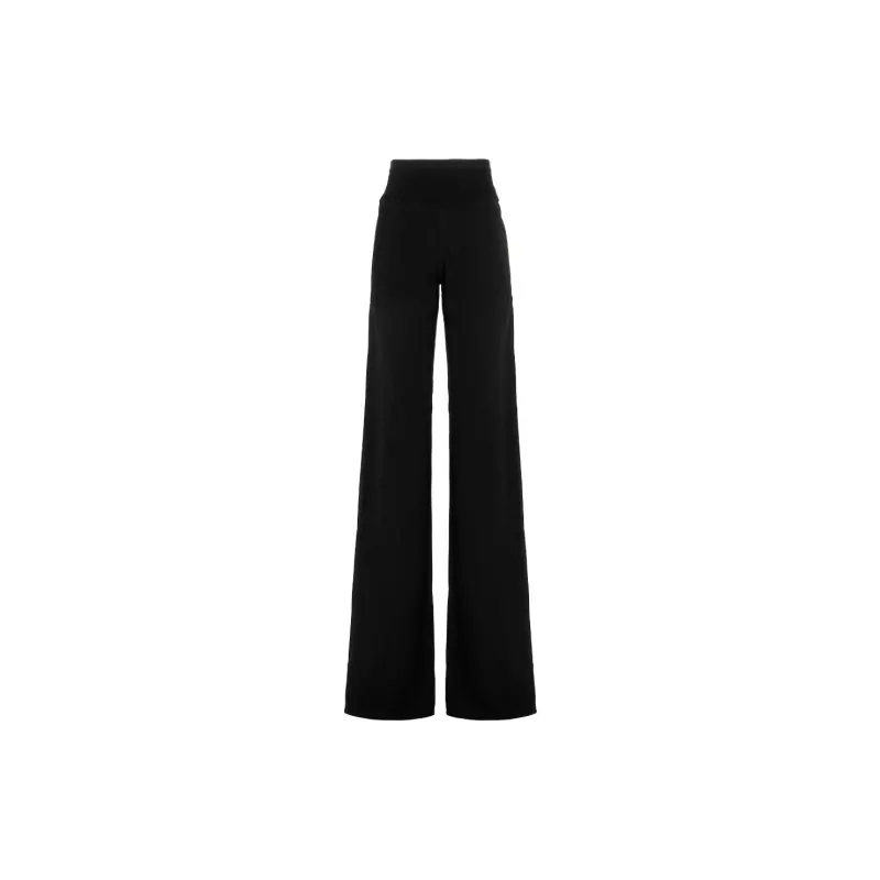 RICK OWENS Long line Ribbed Trousers-1