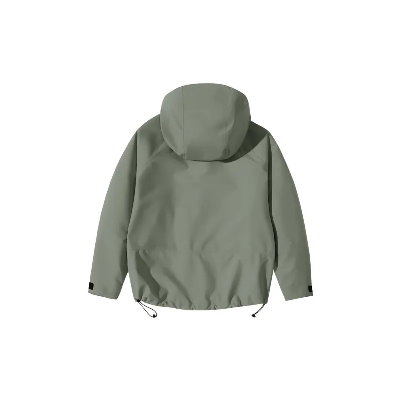 H2P Water Resistant Windproof Breathable Water Repellent Cold Resistant Rainproof Windbreaker Jacket Unisex-7