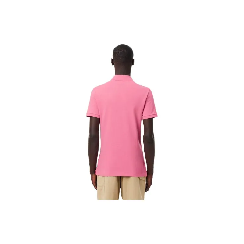 LACOSTE Polo Shirt Men's Acacia Pink-3