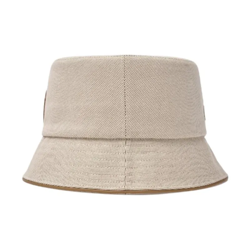 MLB Polyester Bucket Hats Unisex Light Brown-2